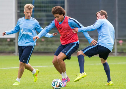 Открытая тренировка «Зенита» перед матчем с «Локомотивом»