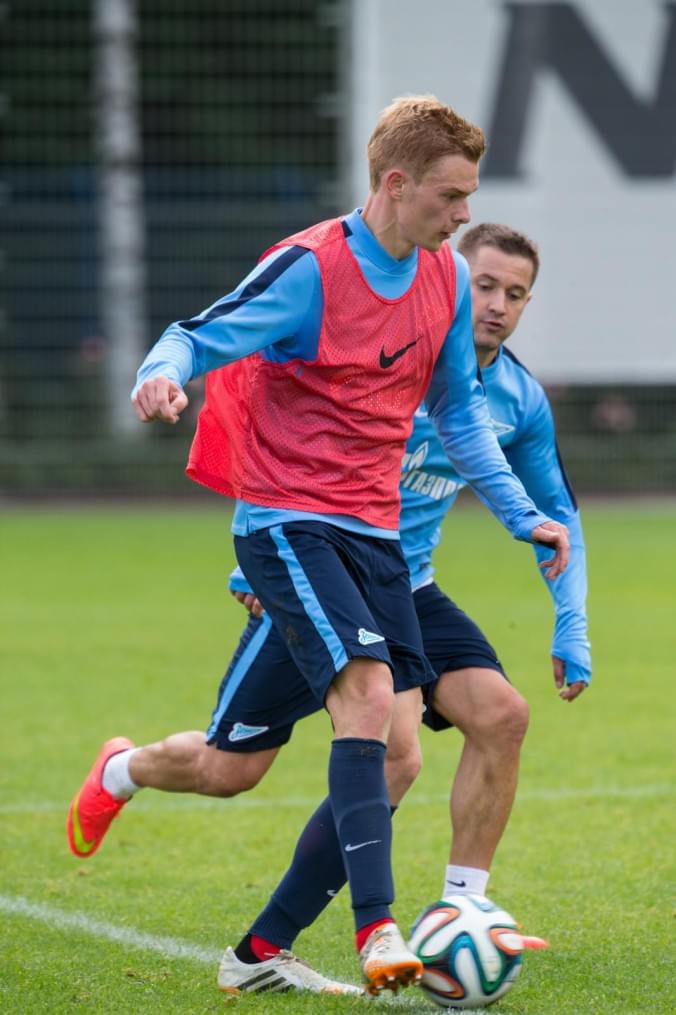 Открытая тренировка «Зенита» перед матчем с «Локомотивом»