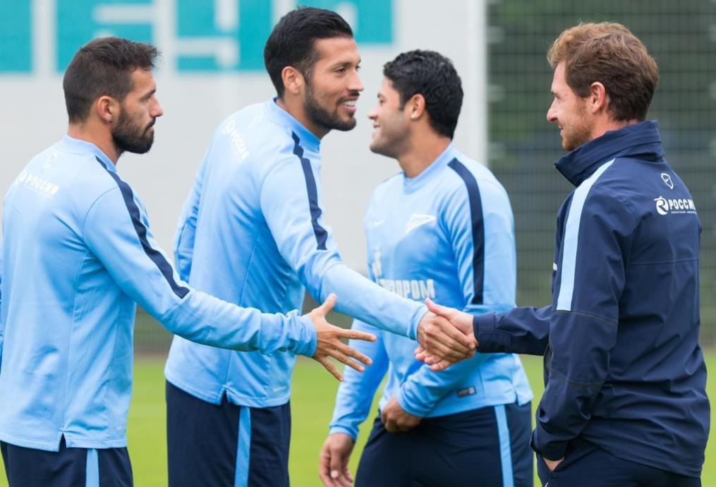 Открытая тренировка «Зенита» перед матчем с «Динамо»