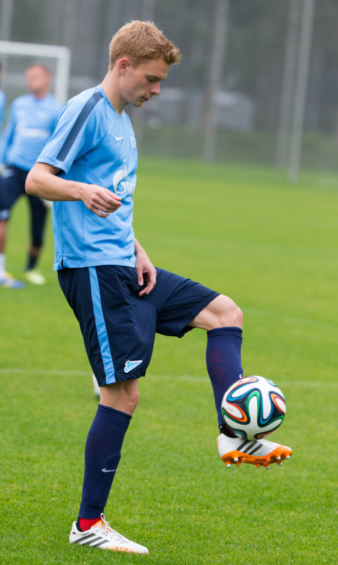 Открытая тренировка «Зенита» перед матчем с «Динамо»