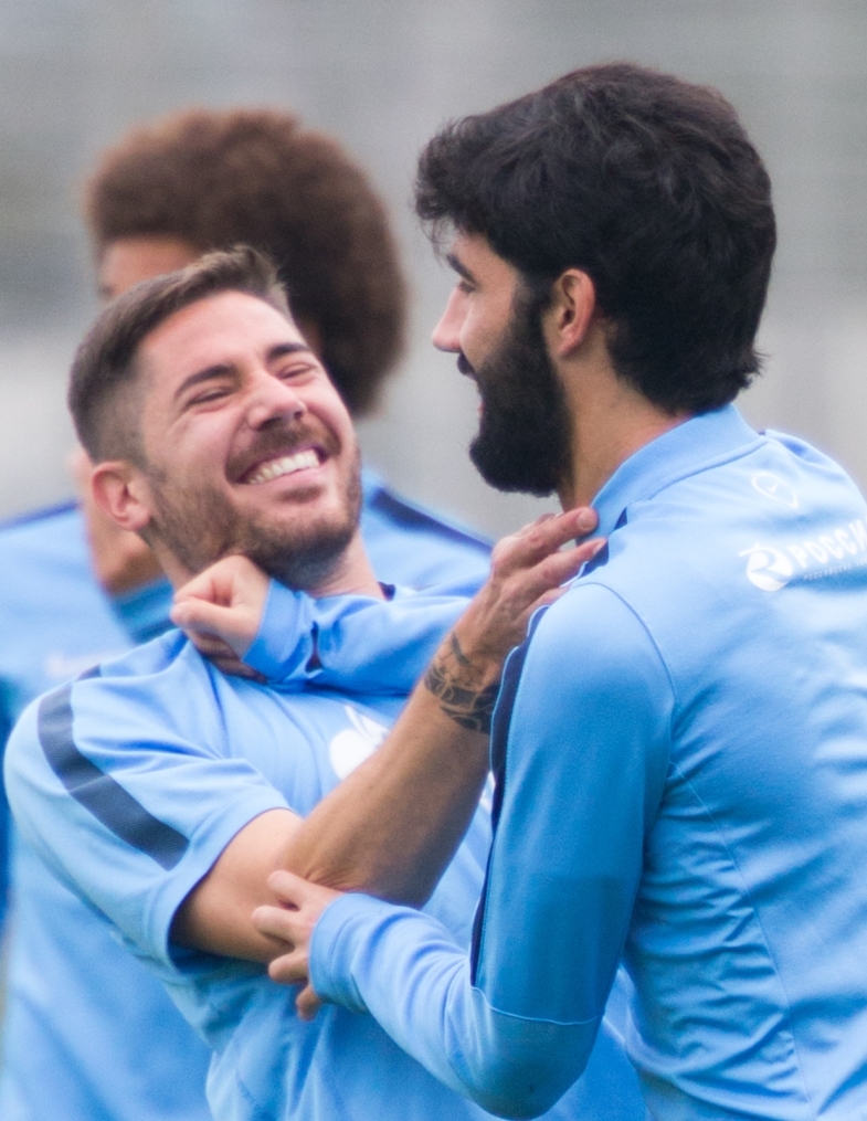 Открытая тренировка «Зенита» перед матчем с «Динамо»