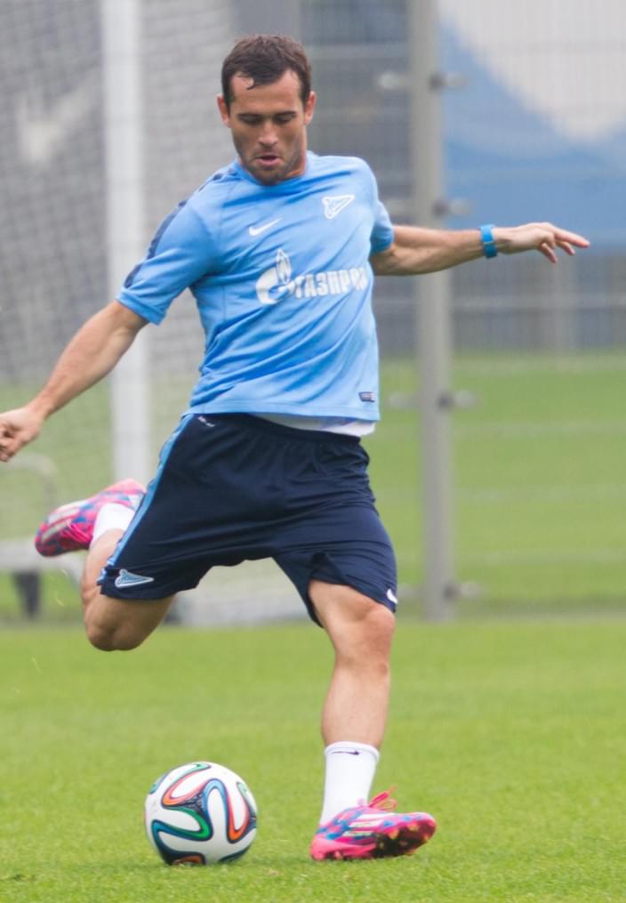 Открытая тренировка «Зенита» перед матчем с «Динамо»