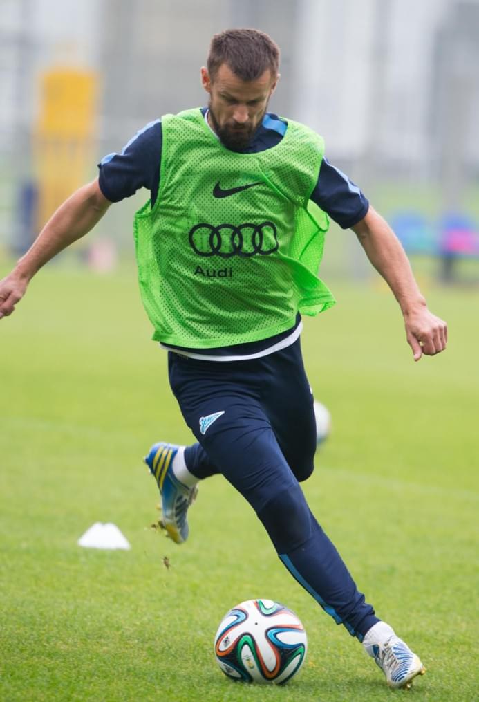 Открытая тренировка «Зенита» перед матчем с «Динамо»