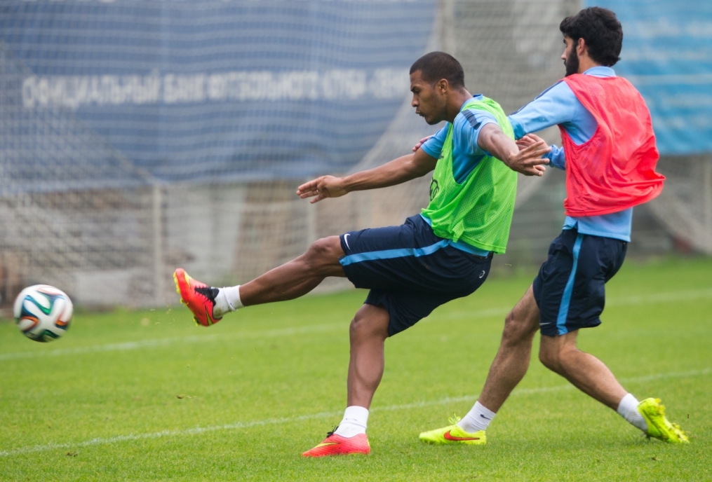 Открытая тренировка «Зенита» перед матчем с «Динамо»