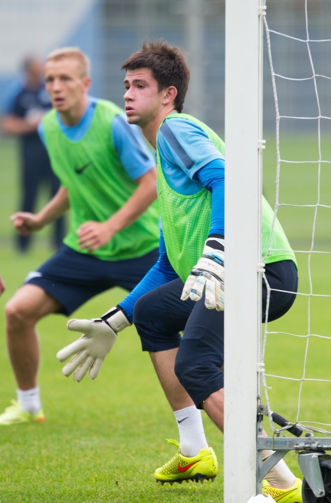 Открытая тренировка «Зенита» перед матчем с «Динамо»