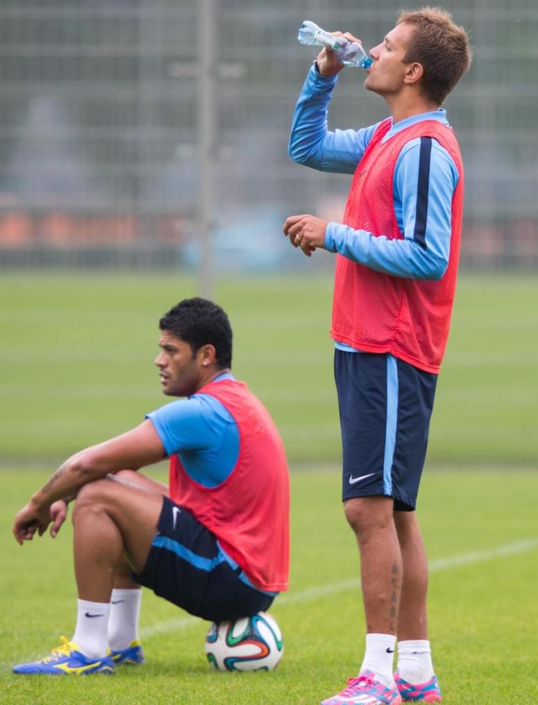 Открытая тренировка «Зенита» перед матчем с «Динамо»