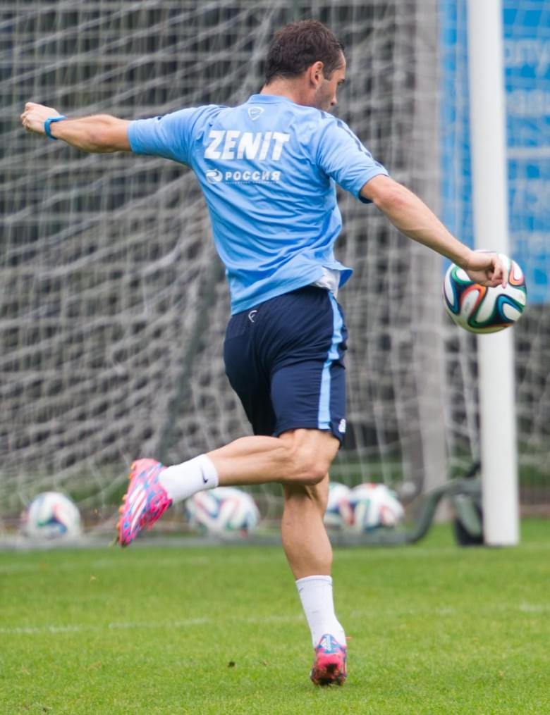 Открытая тренировка «Зенита» перед матчем с «Динамо»
