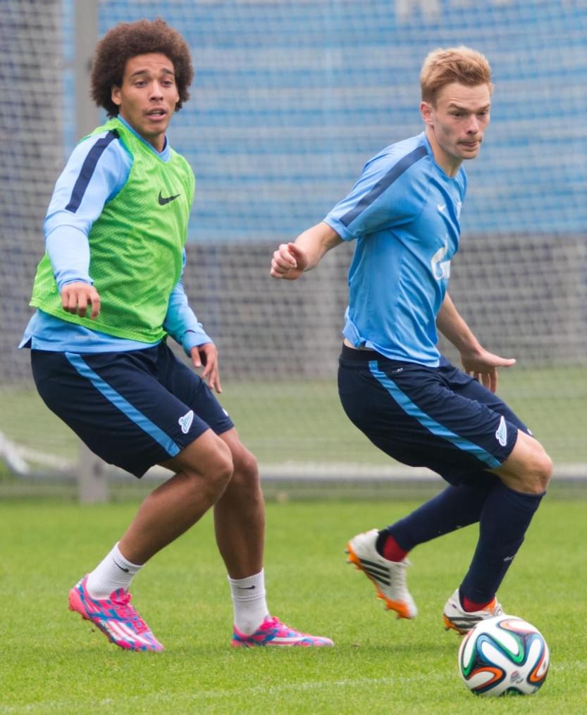 Открытая тренировка «Зенита» перед матчем с «Динамо»