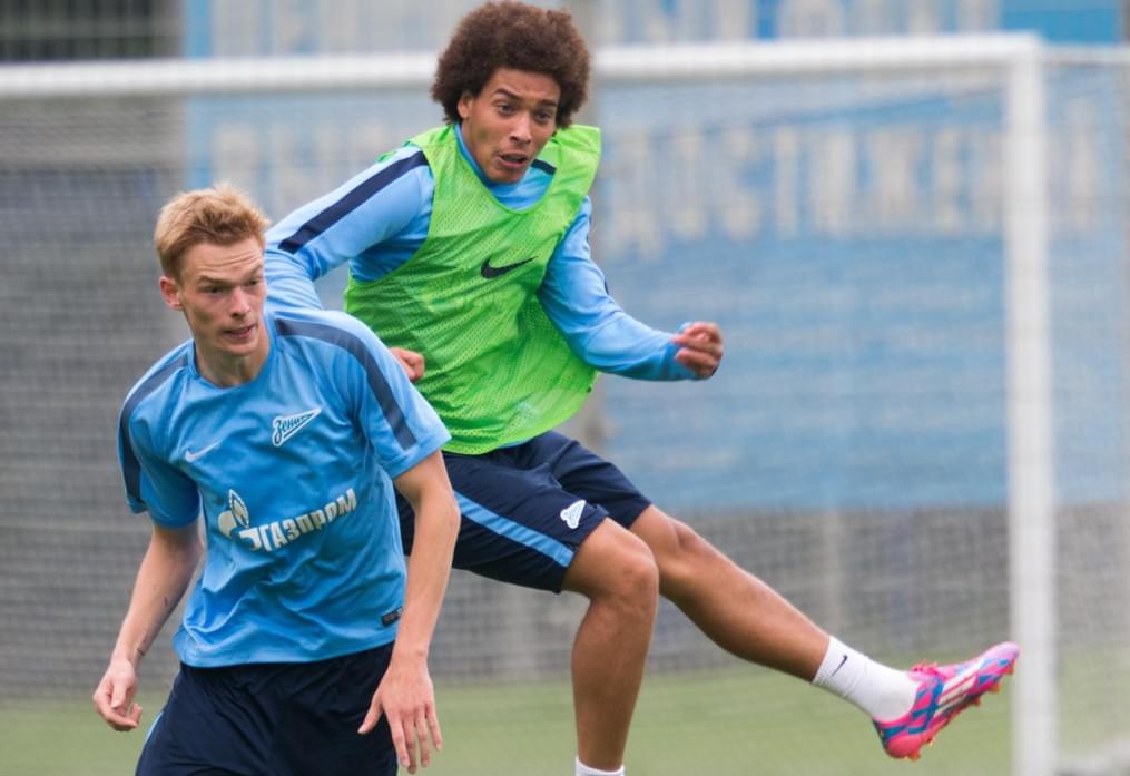 Открытая тренировка «Зенита» перед матчем с «Динамо»