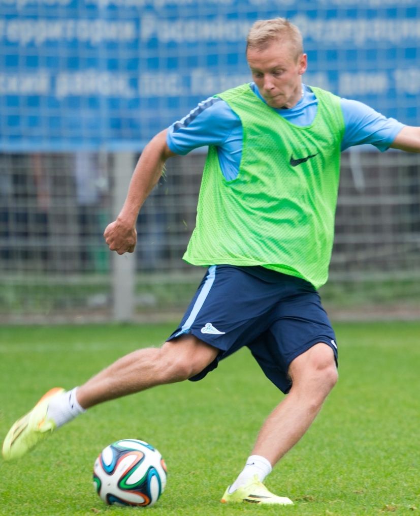 Открытая тренировка «Зенита» перед матчем с «Динамо»