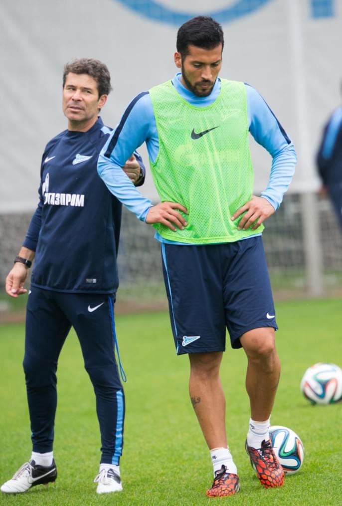 Открытая тренировка «Зенита» перед матчем с «Динамо»