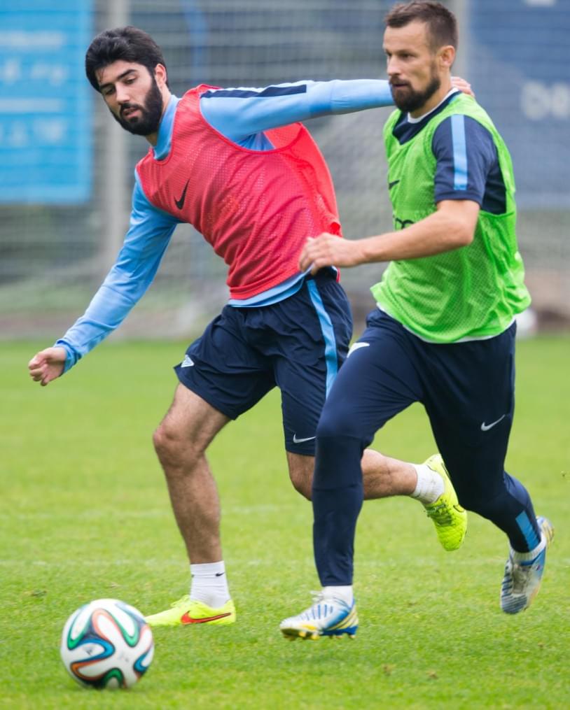 Открытая тренировка «Зенита» перед матчем с «Динамо»