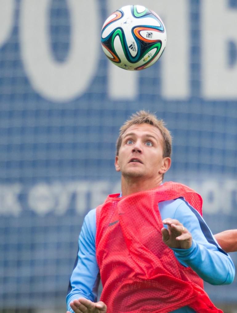 Открытая тренировка «Зенита» перед матчем с «Динамо»