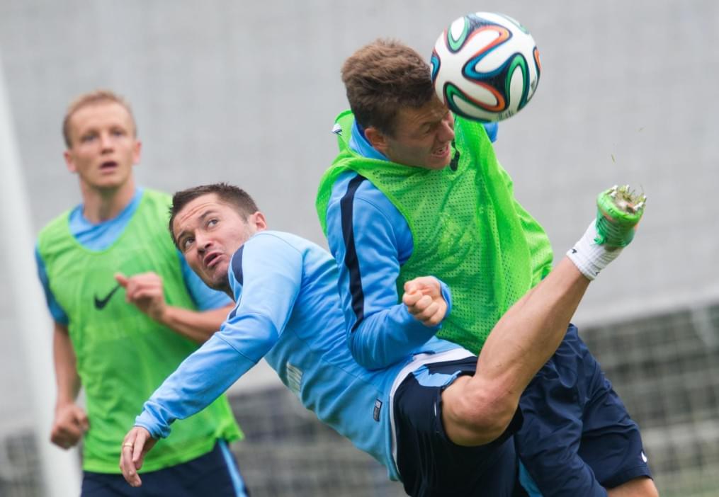 Открытая тренировка «Зенита» перед матчем с «Динамо»