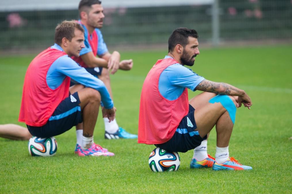 Открытая тренировка «Зенита» перед матчем с «Динамо»