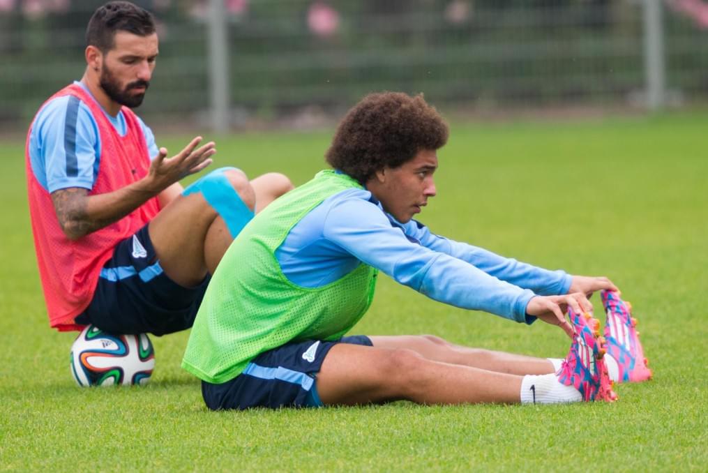 Открытая тренировка «Зенита» перед матчем с «Динамо»