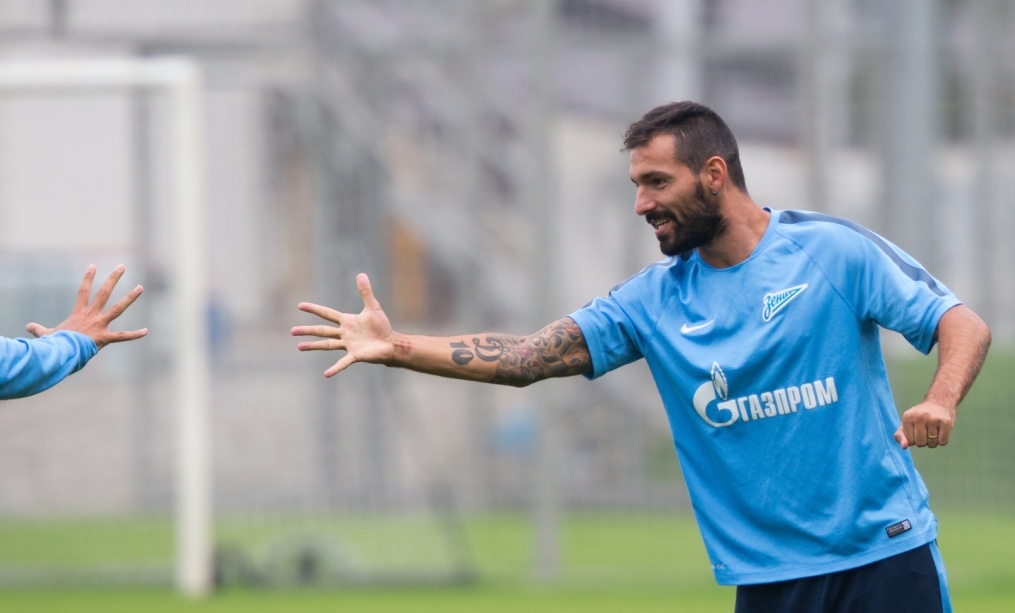 Открытая тренировка «Зенита» перед матчем с «Динамо»