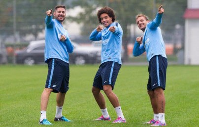 Открытая тренировка «Зенита» перед матчем с «Динамо»