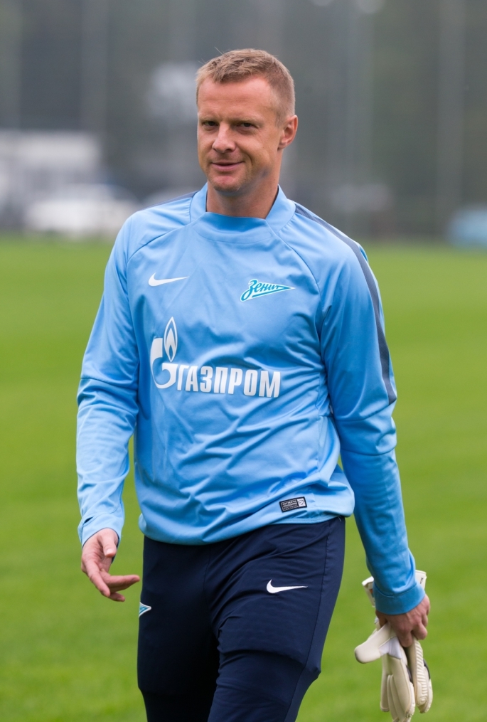 Открытая тренировка «Зенита» перед матчем с «Динамо»