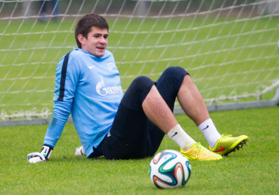 Открытая тренировка «Зенита» перед матчем с «Динамо»