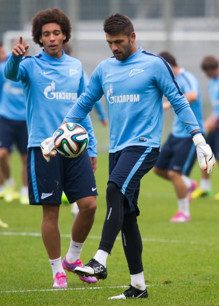 Открытая тренировка «Зенита» перед матчем с «Динамо»