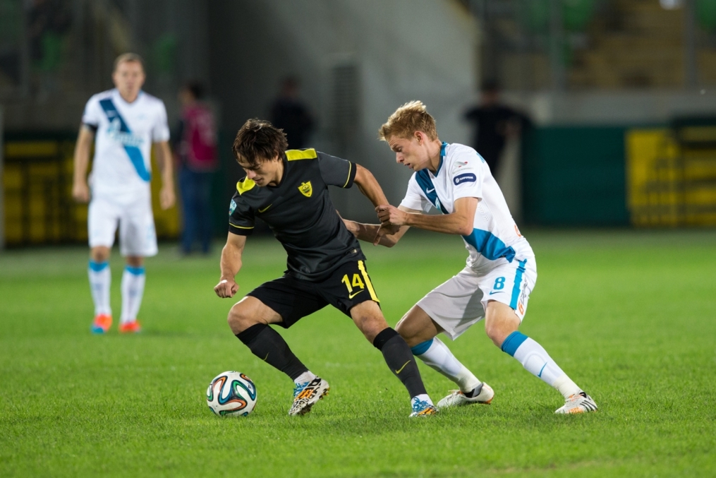 Кубок России 2014/2015, 1/16 финала, «Анжи» — «Зенит»