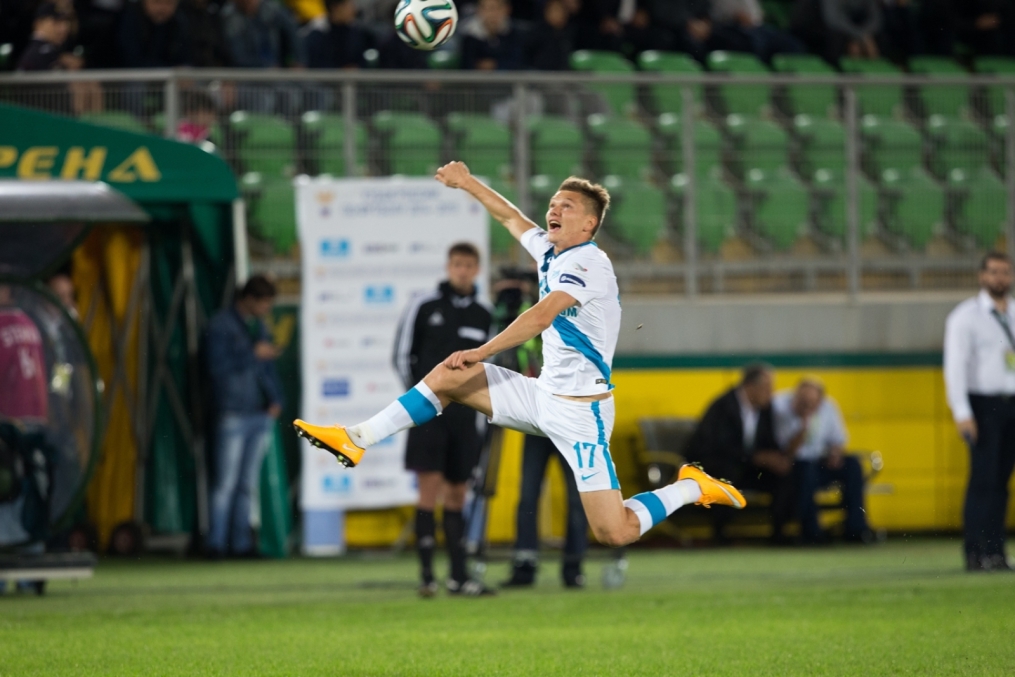 Кубок России 2014/2015, 1/16 финала, «Анжи» — «Зенит»