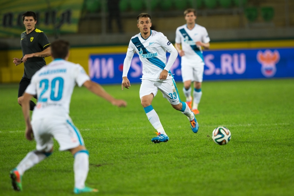 Кубок России 2014/2015, 1/16 финала, «Анжи» — «Зенит»