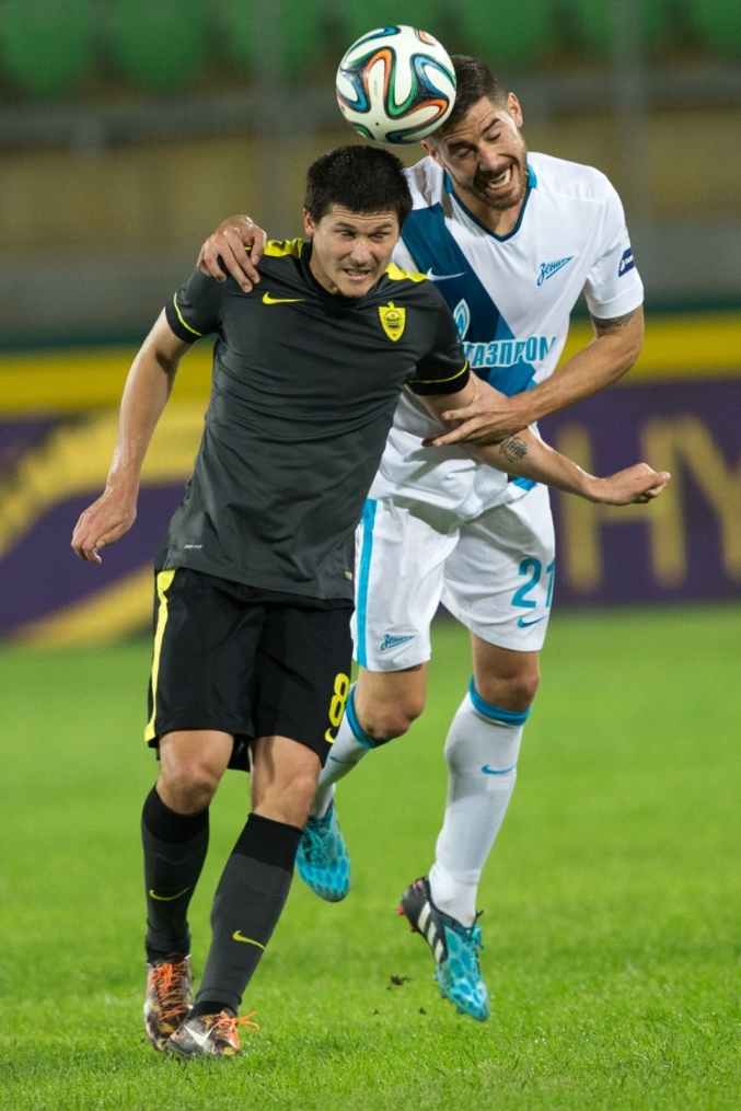 Кубок России 2014/2015, 1/16 финала, «Анжи» — «Зенит»