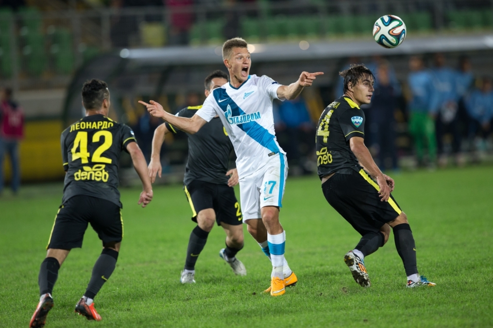 Кубок России 2014/2015, 1/16 финала, «Анжи» — «Зенит»