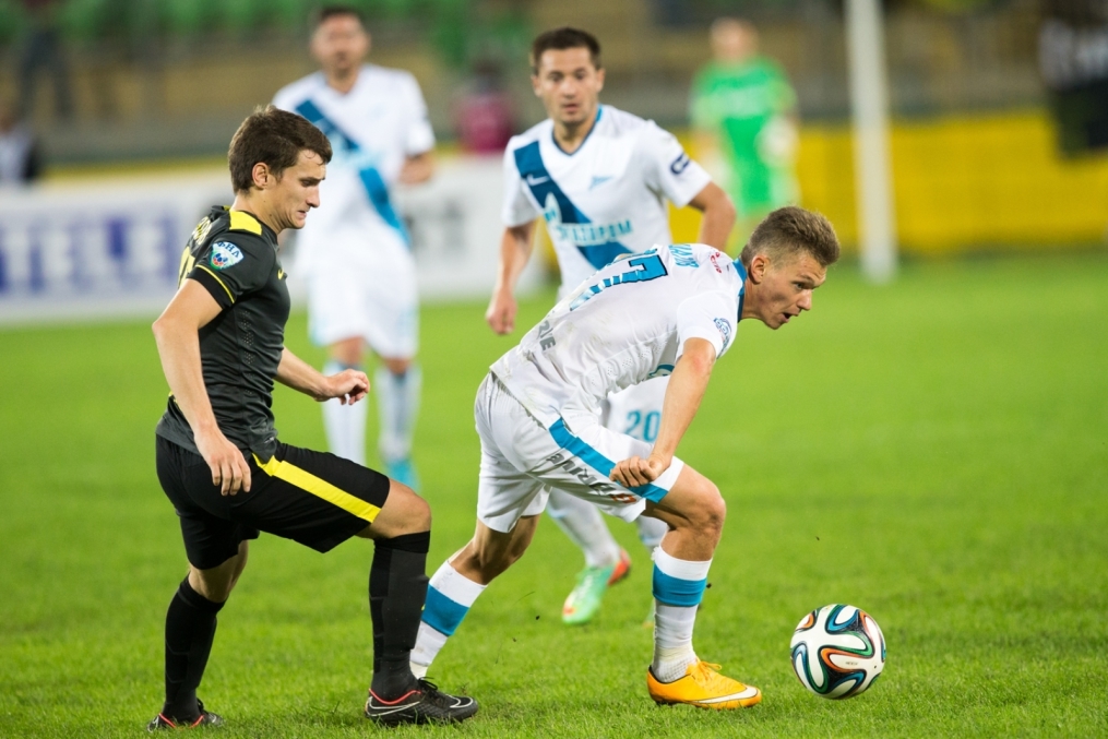 Кубок России 2014/2015, 1/16 финала, «Анжи» — «Зенит»