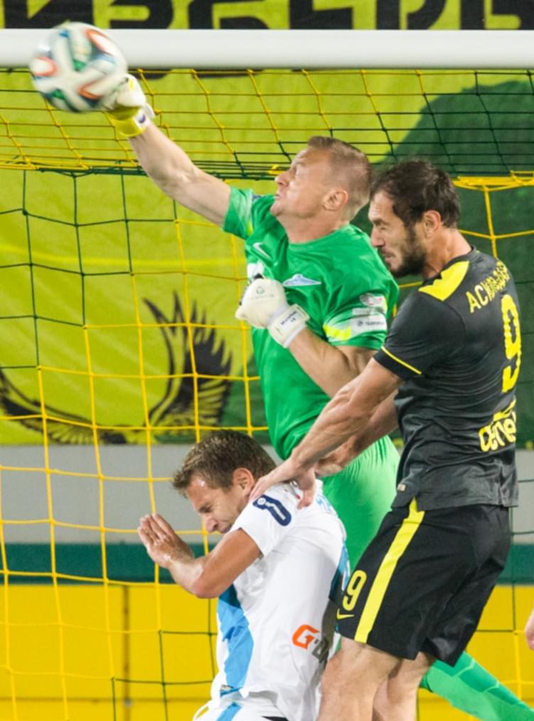 Кубок России 2014/2015, 1/16 финала, «Анжи» — «Зенит»