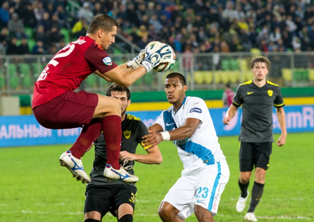 Кубок России 2014/2015, 1/16 финала, «Анжи» — «Зенит»