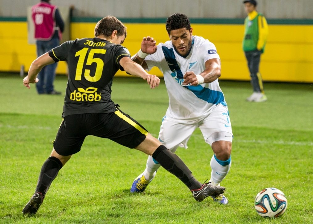 Кубок России 2014/2015, 1/16 финала, «Анжи» — «Зенит»