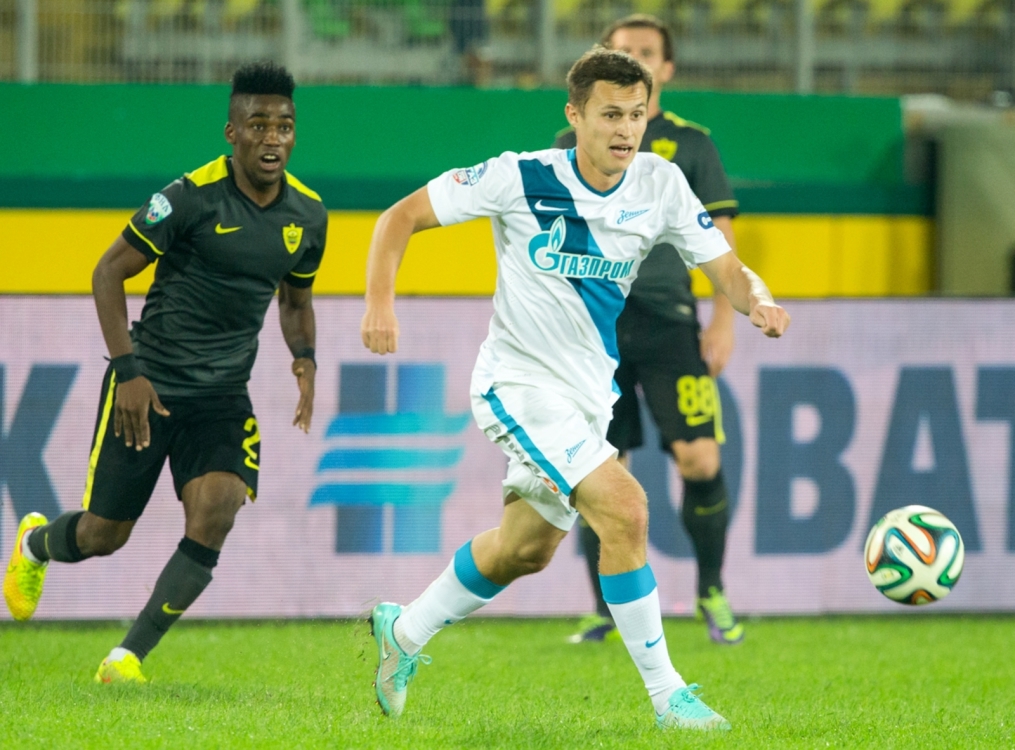 Кубок России 2014/2015, 1/16 финала, «Анжи» — «Зенит»