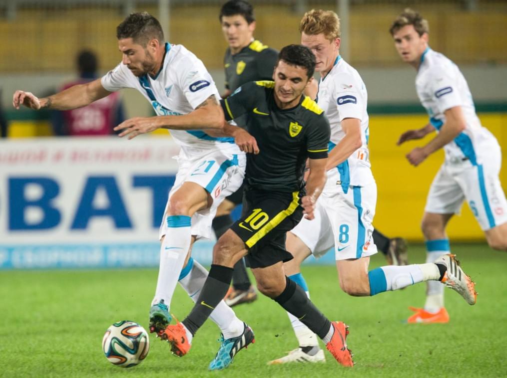 Кубок России 2014/2015, 1/16 финала, «Анжи» — «Зенит»