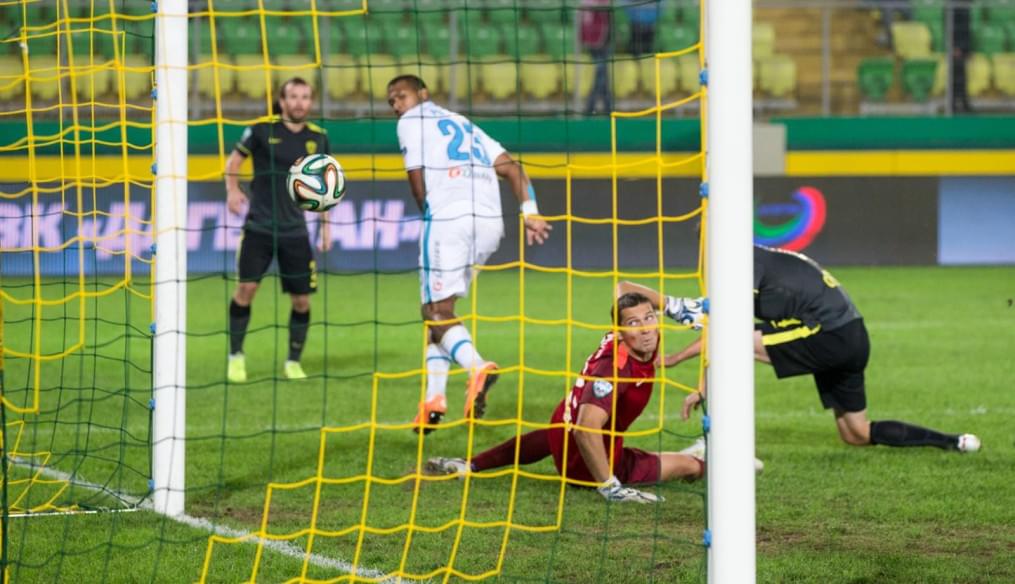 Кубок России 2014/2015, 1/16 финала, «Анжи» — «Зенит»