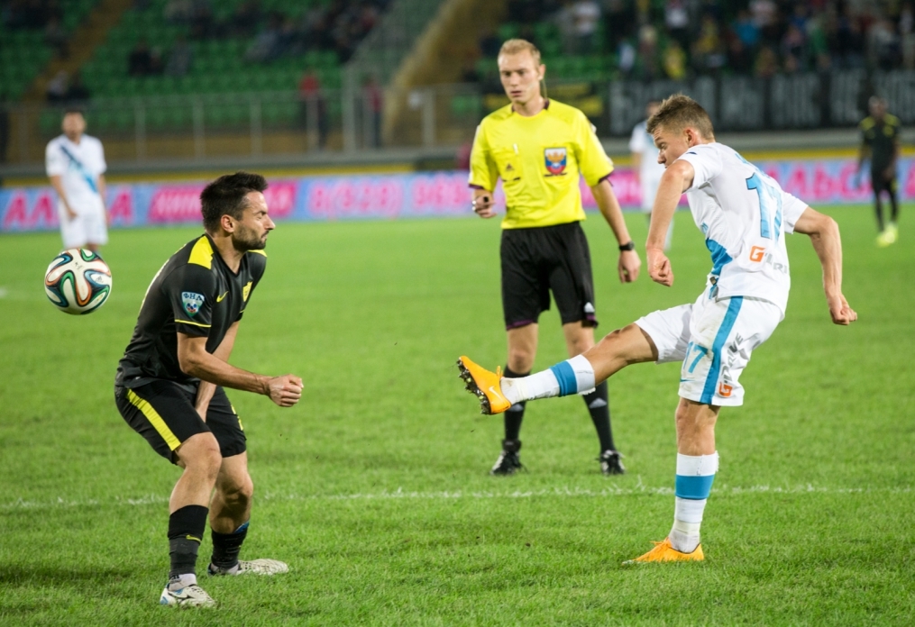 Кубок России 2014/2015, 1/16 финала, «Анжи» — «Зенит»