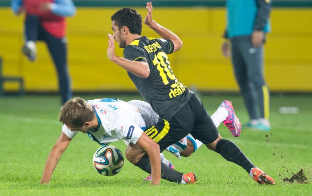 Кубок России 2014/2015, 1/16 финала, «Анжи» — «Зенит»