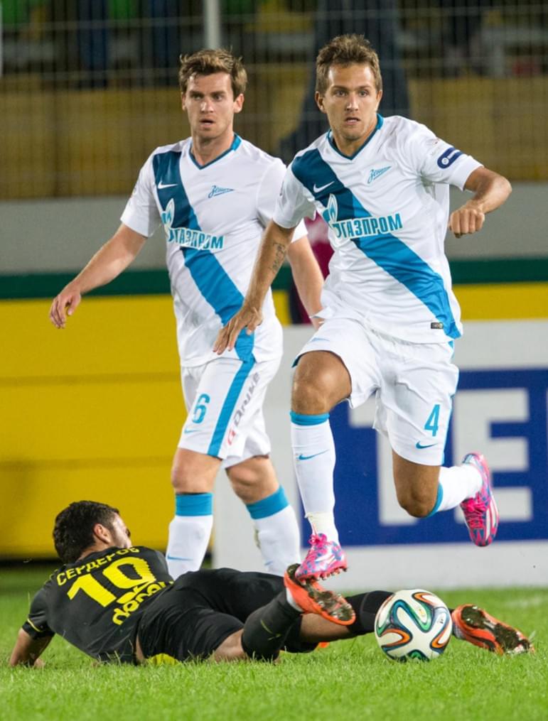 Кубок России 2014/2015, 1/16 финала, «Анжи» — «Зенит»