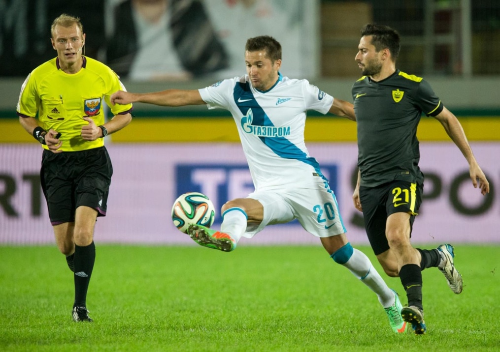 Кубок России 2014/2015, 1/16 финала, «Анжи» — «Зенит»