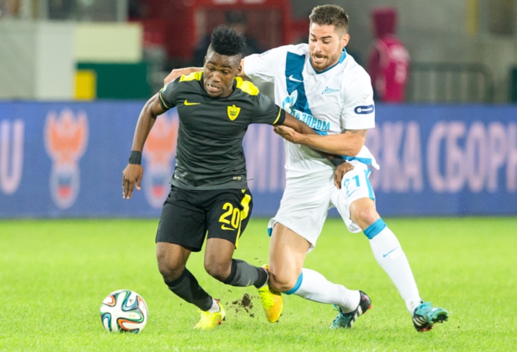 Кубок России 2014/2015, 1/16 финала, «Анжи» — «Зенит»