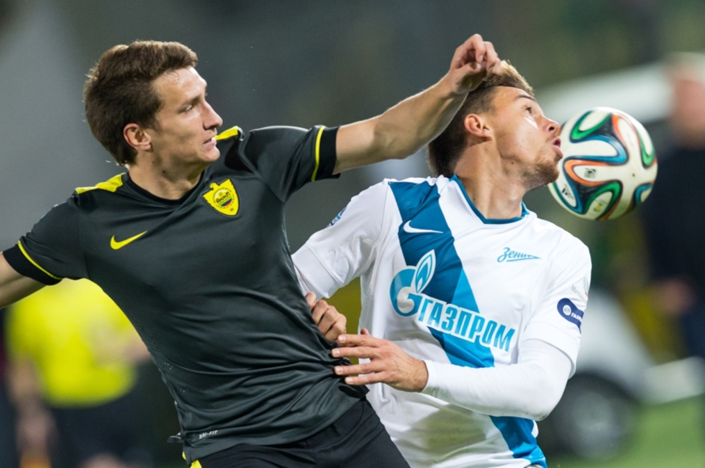 Кубок России 2014/2015, 1/16 финала, «Анжи» — «Зенит»