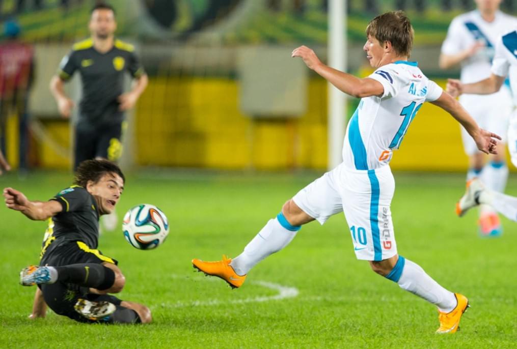 Кубок России 2014/2015, 1/16 финала, «Анжи» — «Зенит»