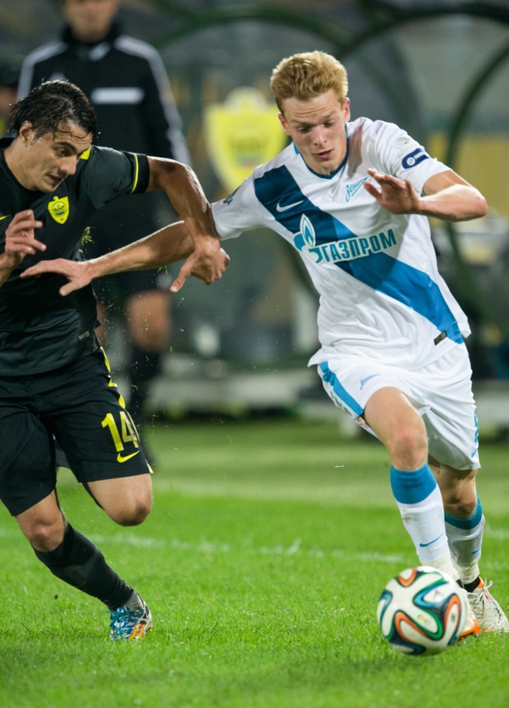 Кубок России 2014/2015, 1/16 финала, «Анжи» — «Зенит»