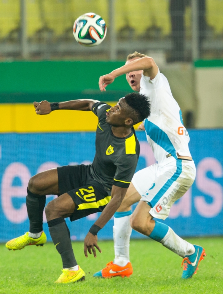 Кубок России 2014/2015, 1/16 финала, «Анжи» — «Зенит»