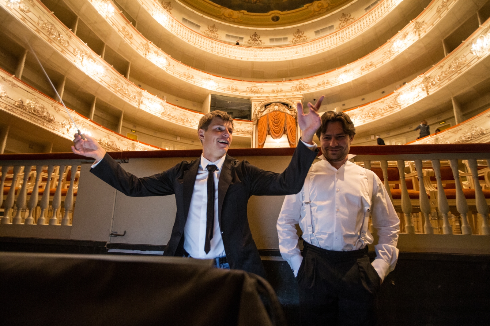 Футболисты «Зенита» на премьере оперы «Евгений Онегин»