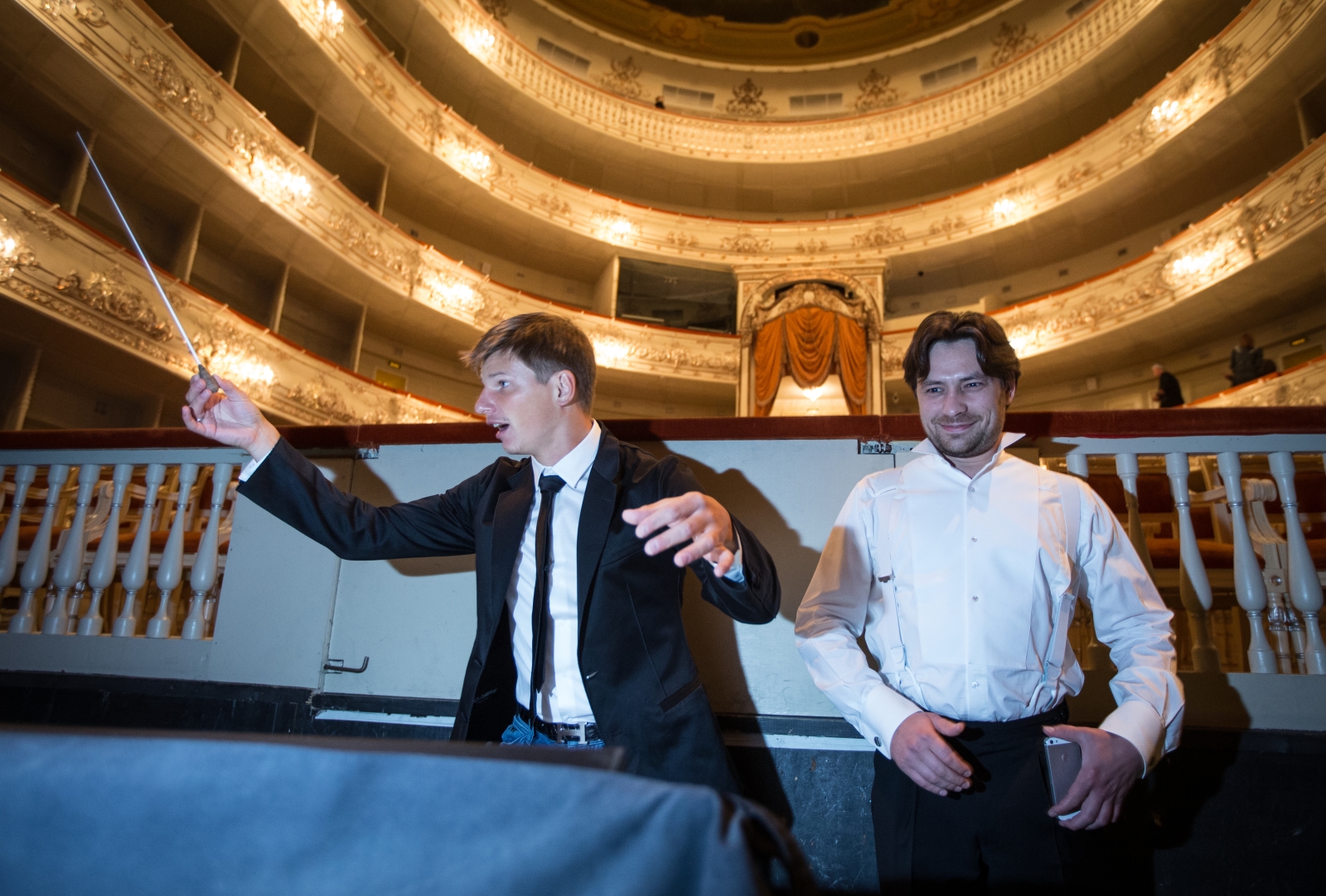 Футболисты «Зенита» на премьере оперы «Евгений Онегин»