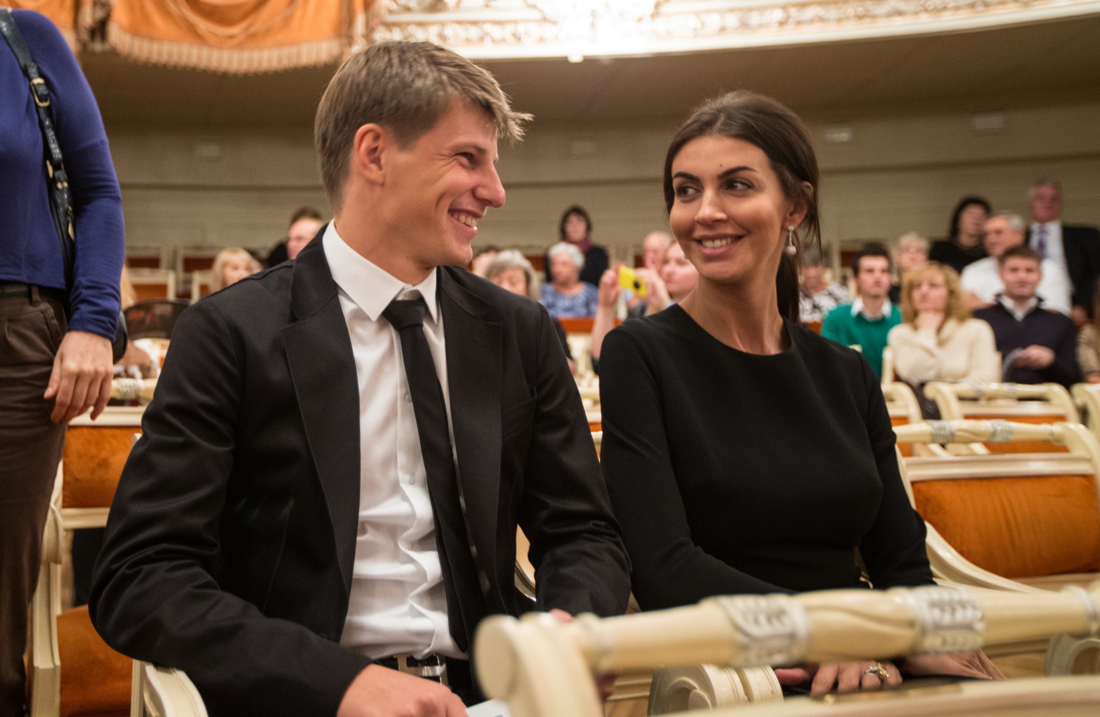 Футболисты «Зенита» на премьере оперы «Евгений Онегин»