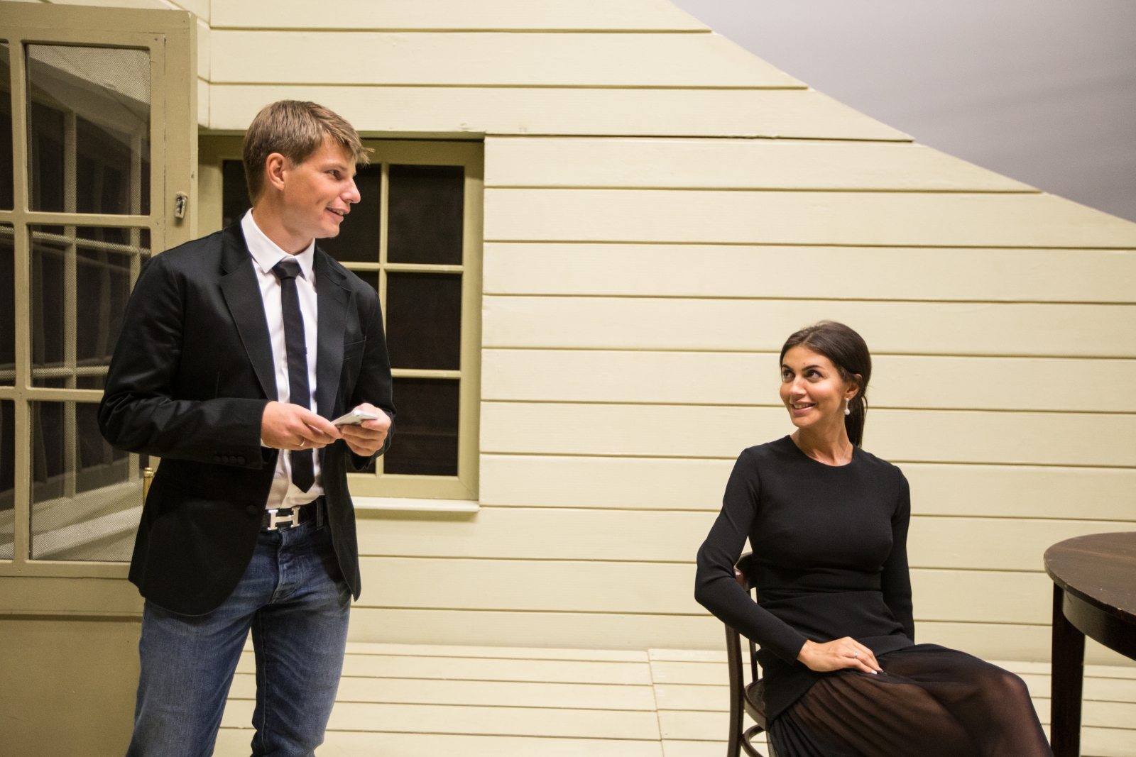 Футболисты «Зенита» на премьере оперы «Евгений Онегин»